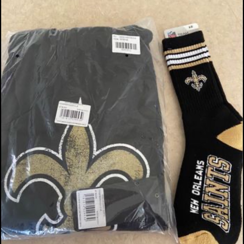 SAINTS hoodie with matching socks